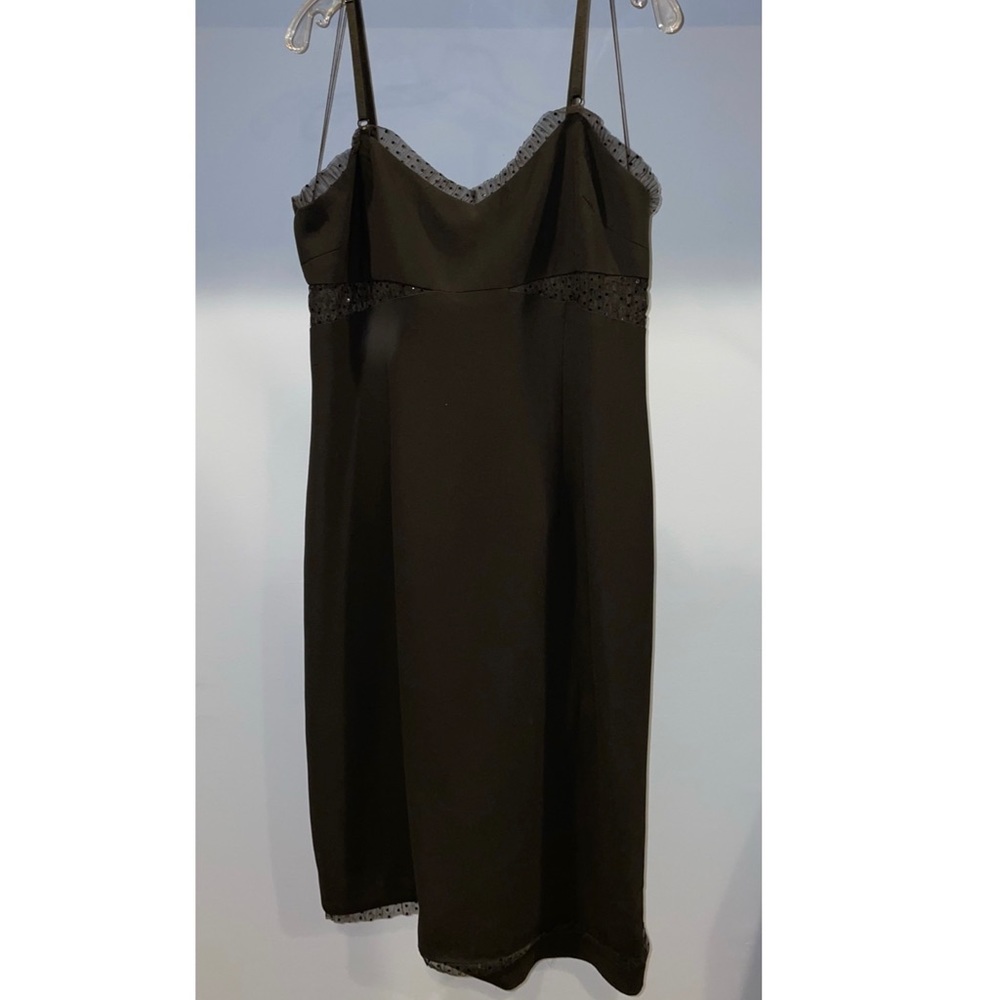 Black evening dress